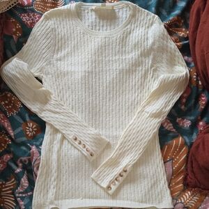Sezane White Top S